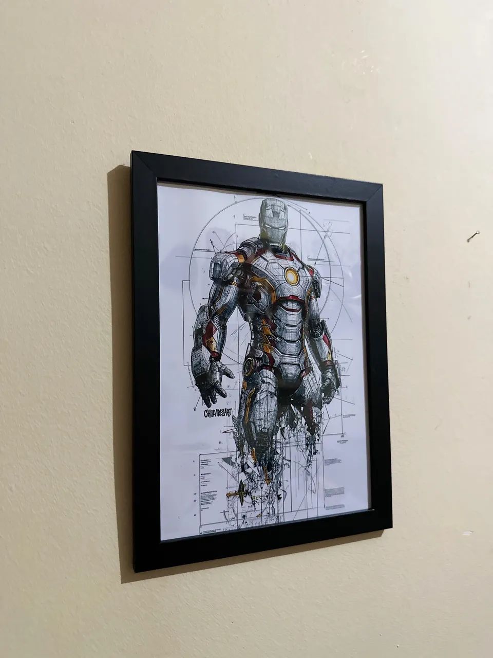 Quadro Homen de Ferro