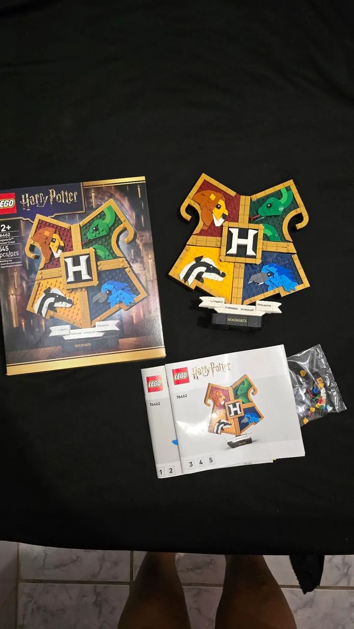 Lego Brasão Hogwarts Harry Potter 