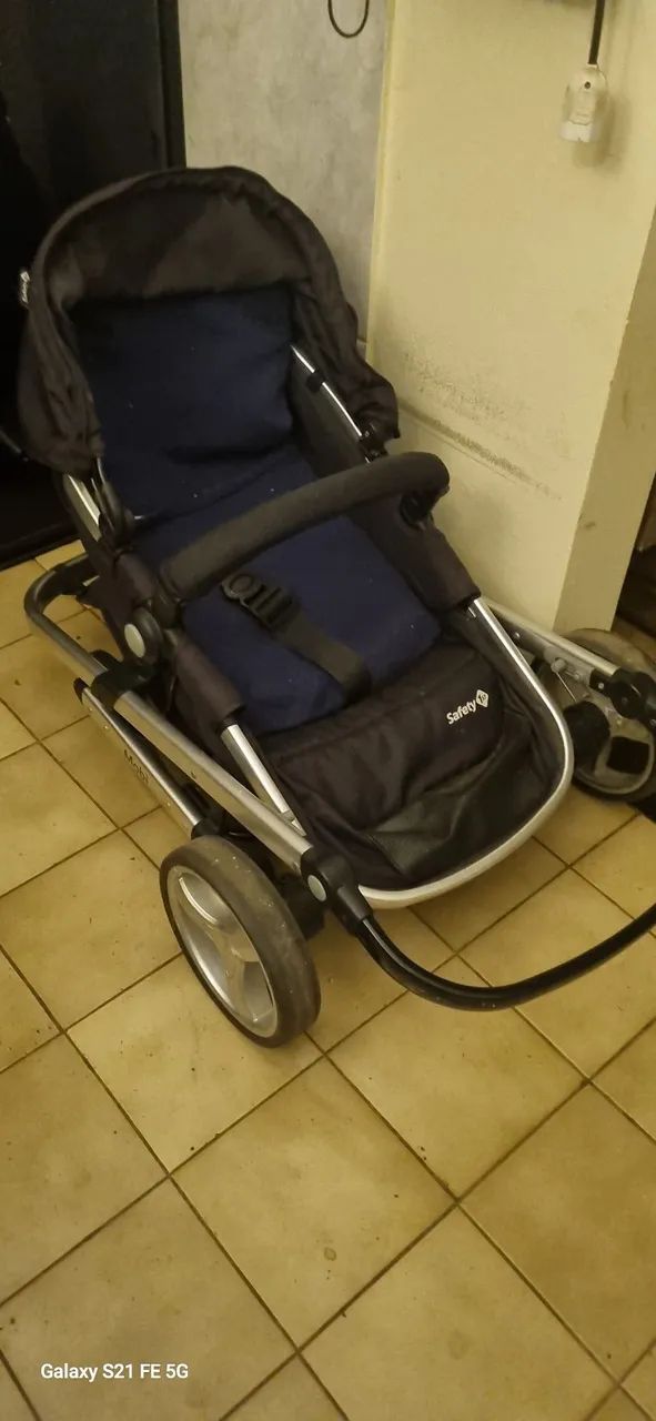 Carrinho bebê Mobi alumínio marca Safety - Foto 4