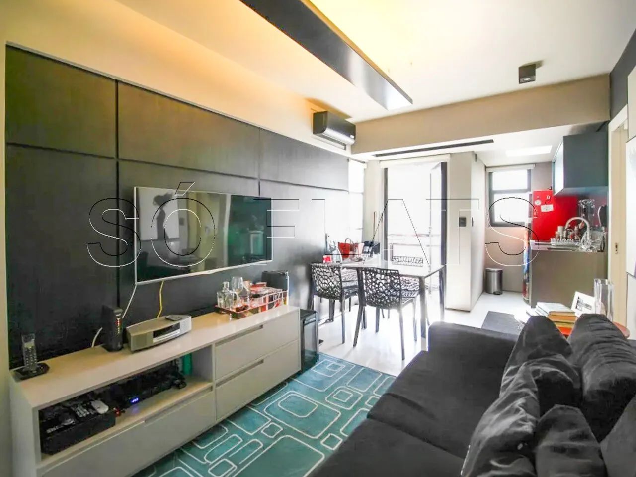 Apartamento de 40m² na Vila Nova Conceição, no Edifício The First Place