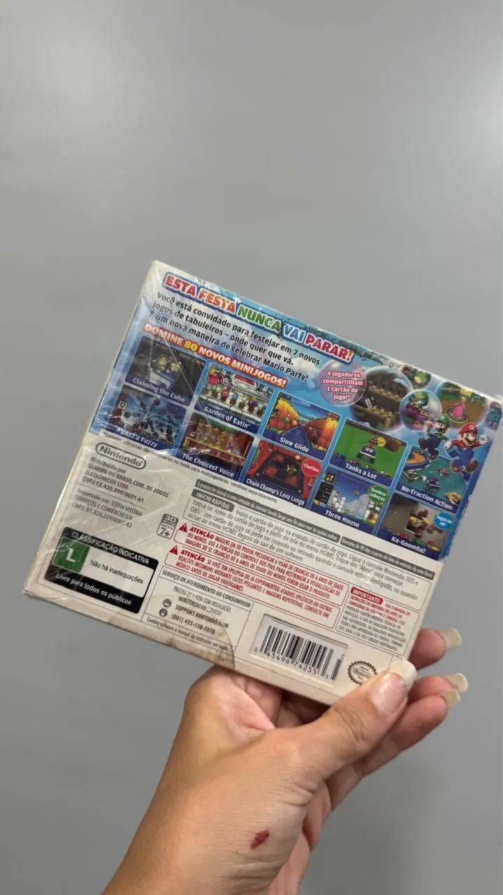 Mario Party 3Ds com luva - Foto 2