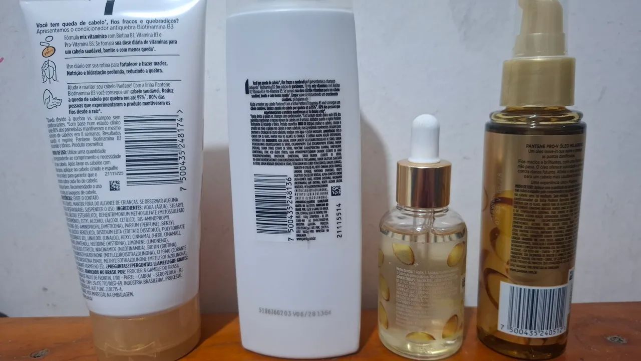 Kit 4 pantene biotinamina B3 novo na validade - Foto 2