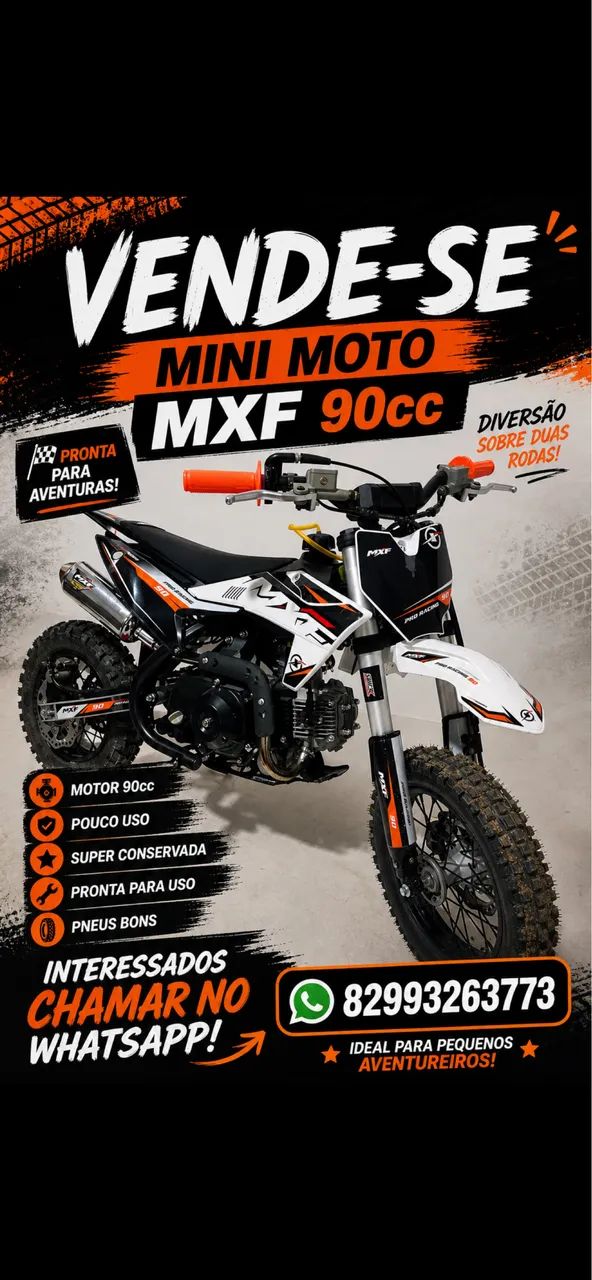 Mini Moto Cross MXF - Foto 2