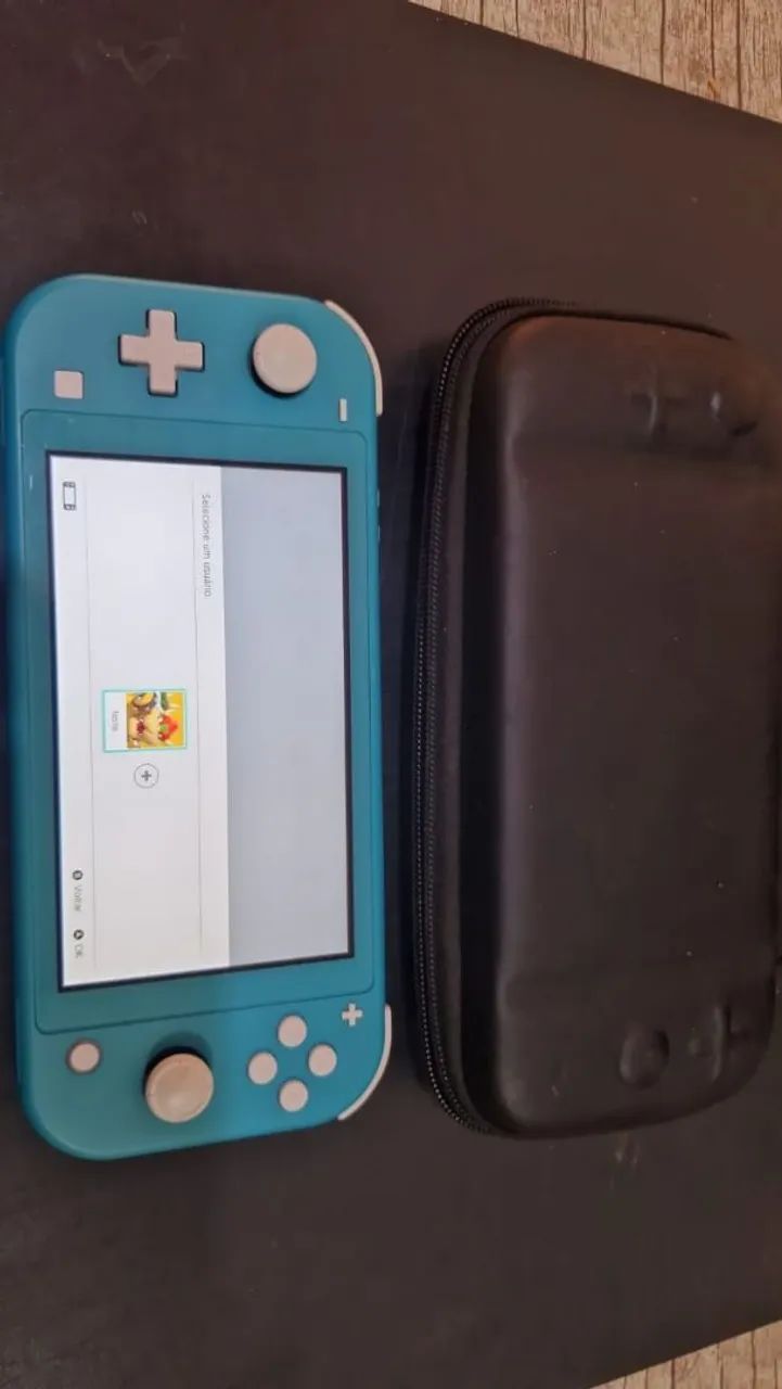 Nintendo switch lite turquesa