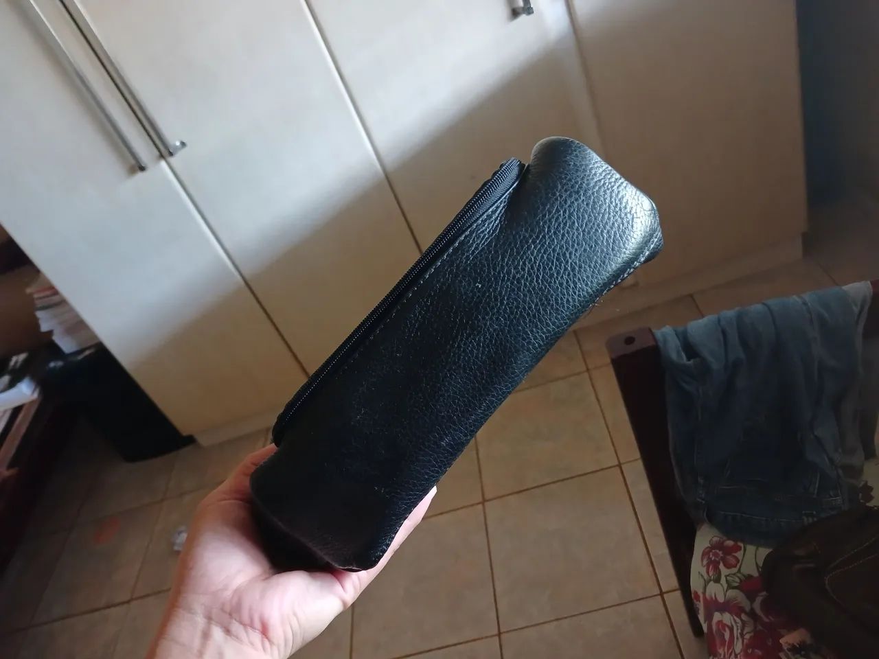 Necesserie de couro  - Foto 4