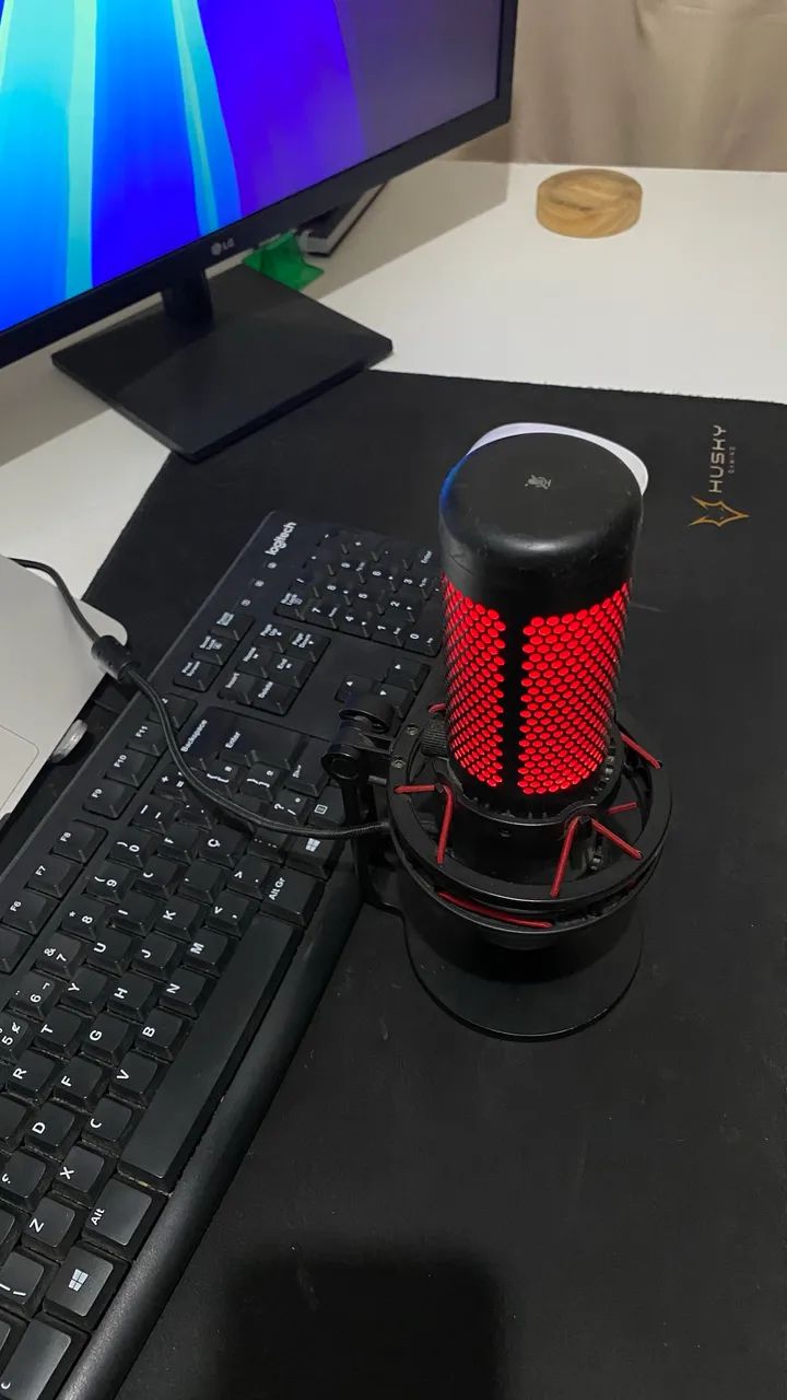Microfone Condensador Gamer HyperX QuadCast USB - Foto 2