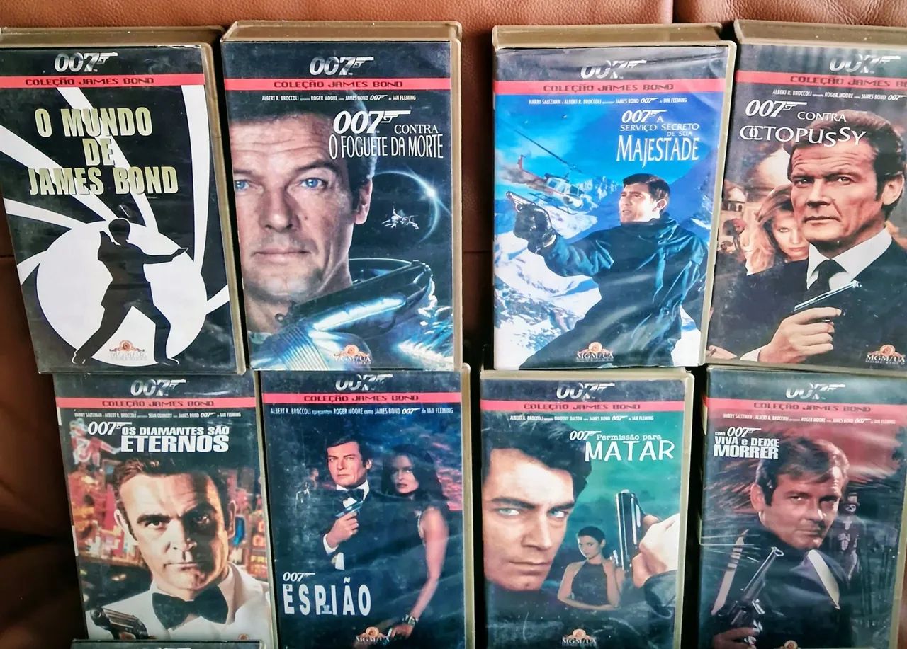 Fitas de filme VHS do 007 - Foto 3