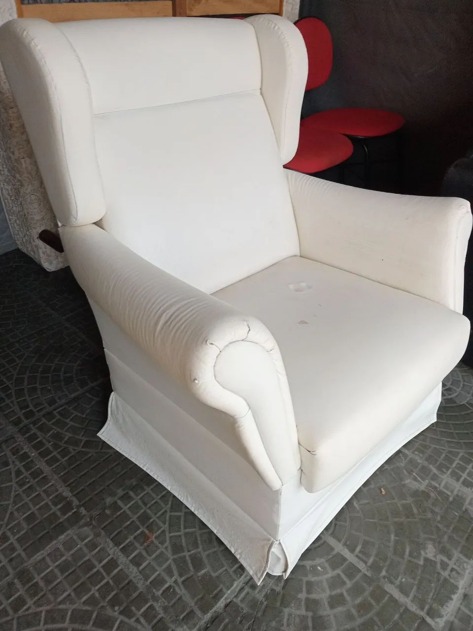 Poltrona de balanço em bom estado.(Entrego) - Foto 2