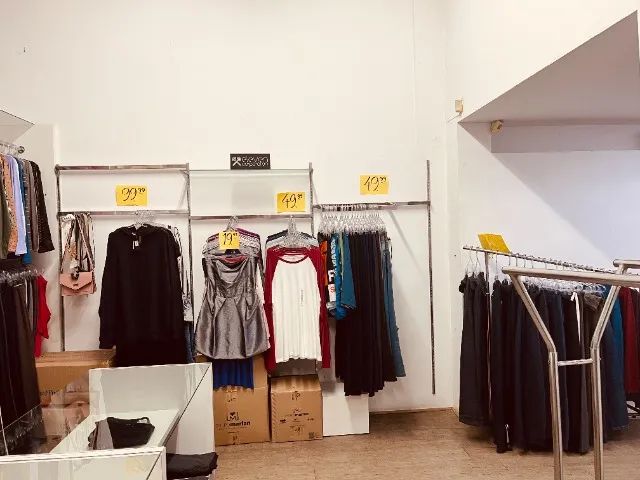 equipamento para loja de roups