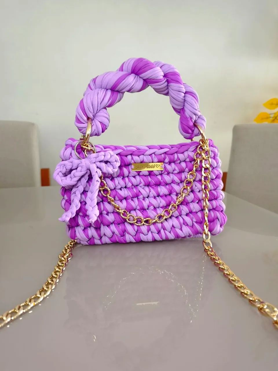 Bolsa de crochê 
