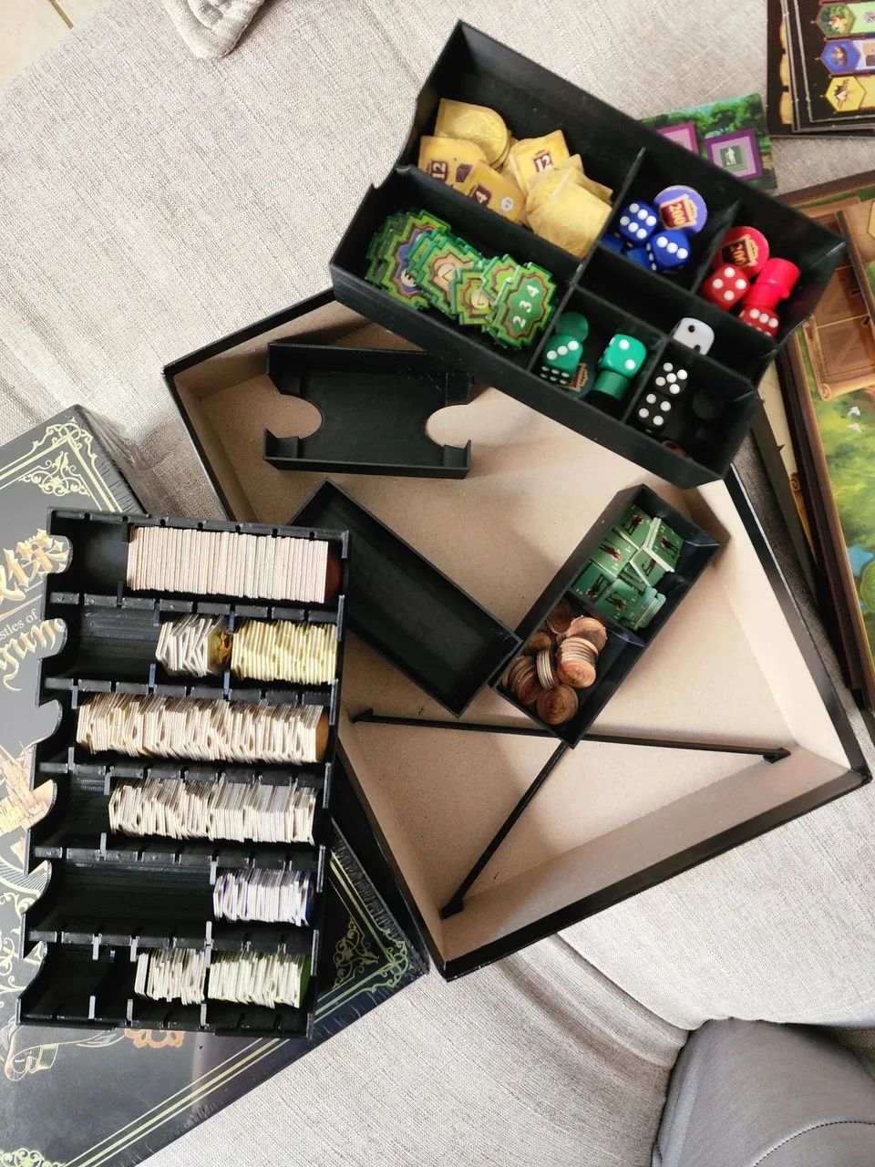 Castles of Burgundy com insert 3D - NOVO - Foto 5