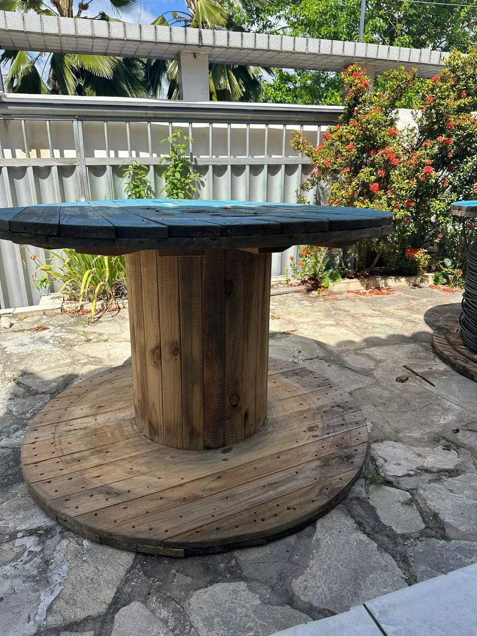 Bobina de madeira para customização  - Foto 2