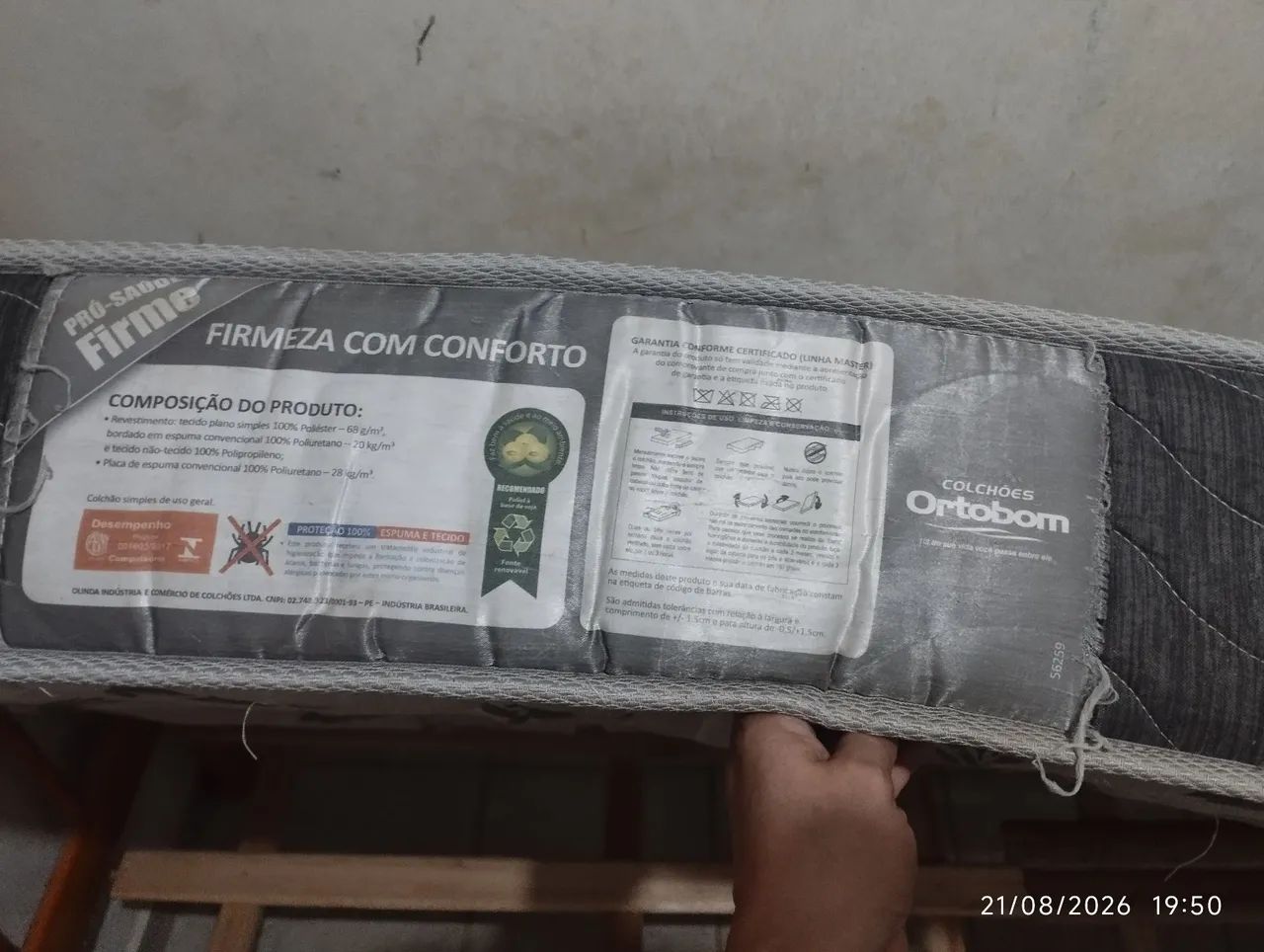Cama+ colchão solteiro  - Foto 4