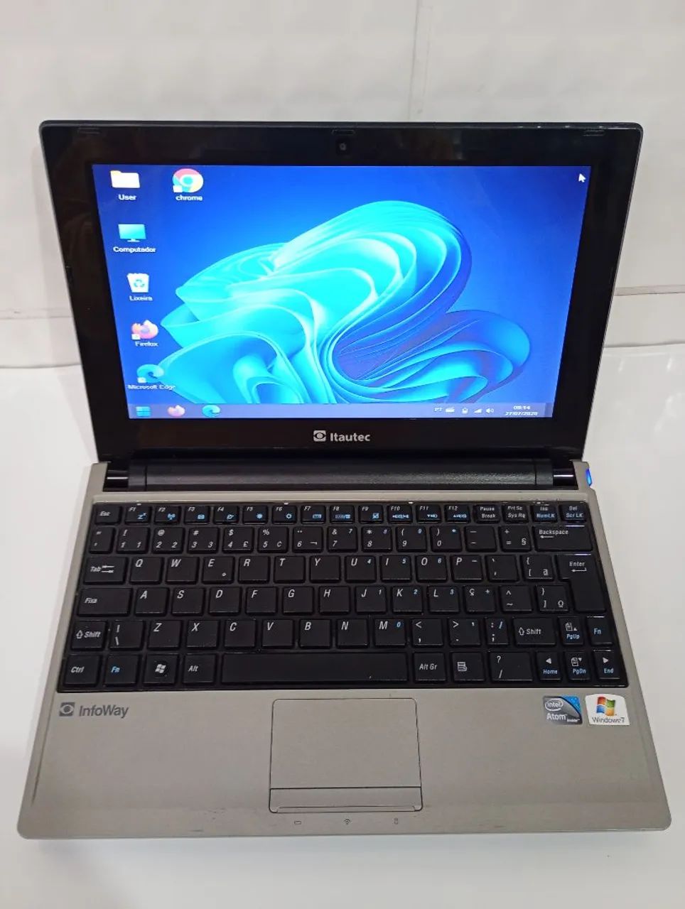 NETBOOK ITAUTEC TAREFAS BÁSICA 