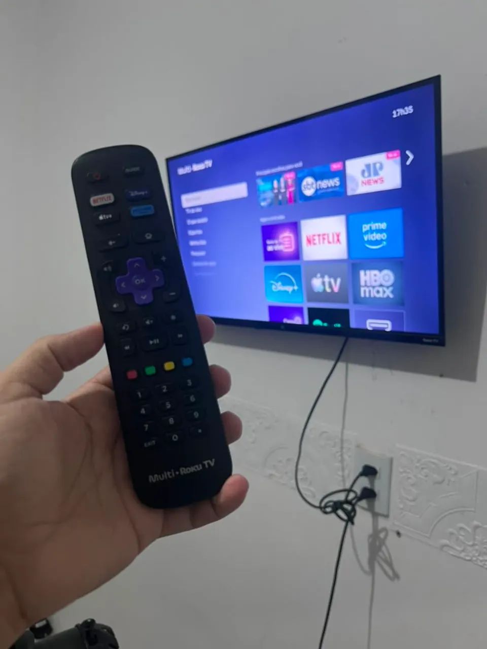 Smart TV HD 32 DLED Wi-fi Roku Multi