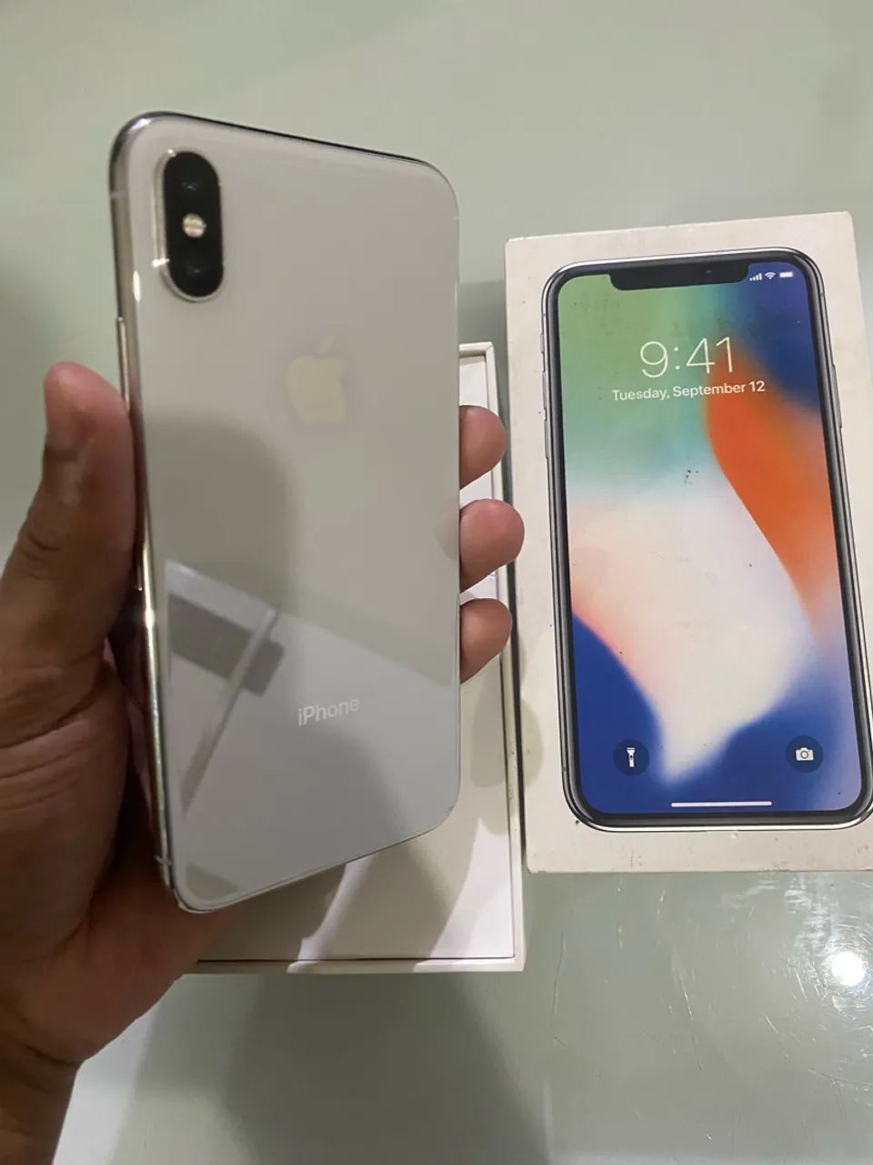iPhone X branco  - Foto 3