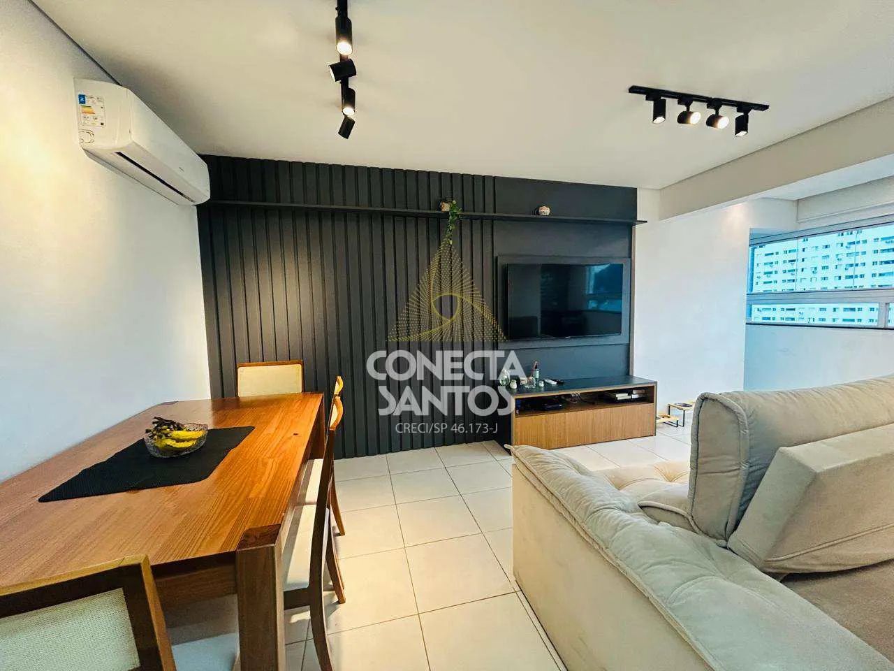 Apartamento c/ 2 quartos, Macuco, Santos-Cod:1877 - Foto 5