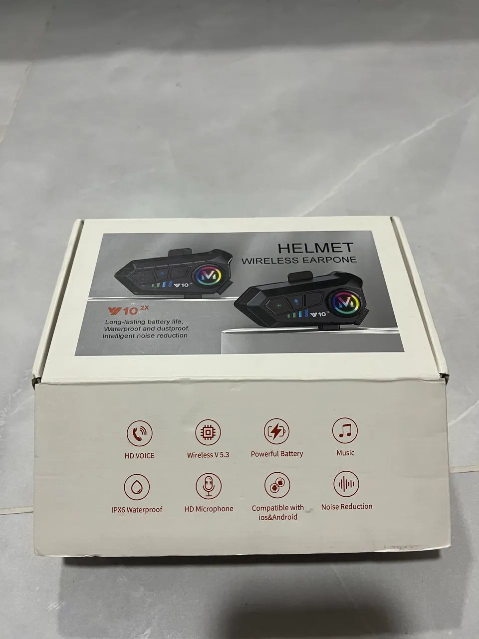 Fone intercomunicador Bluetooth 
