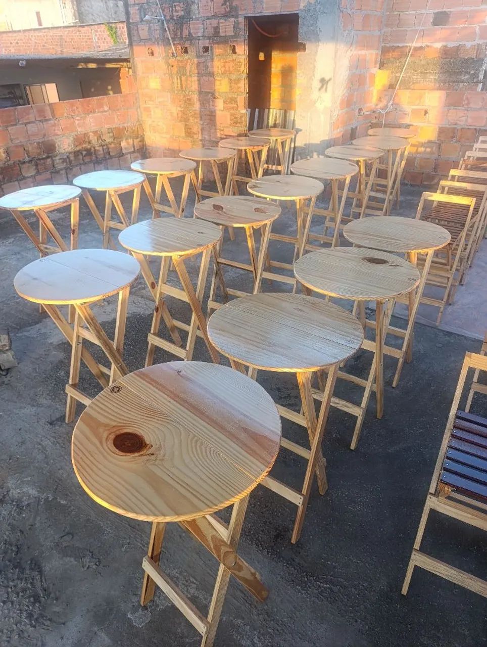 Mesa e banquetas (somos fabricante) - Foto 5