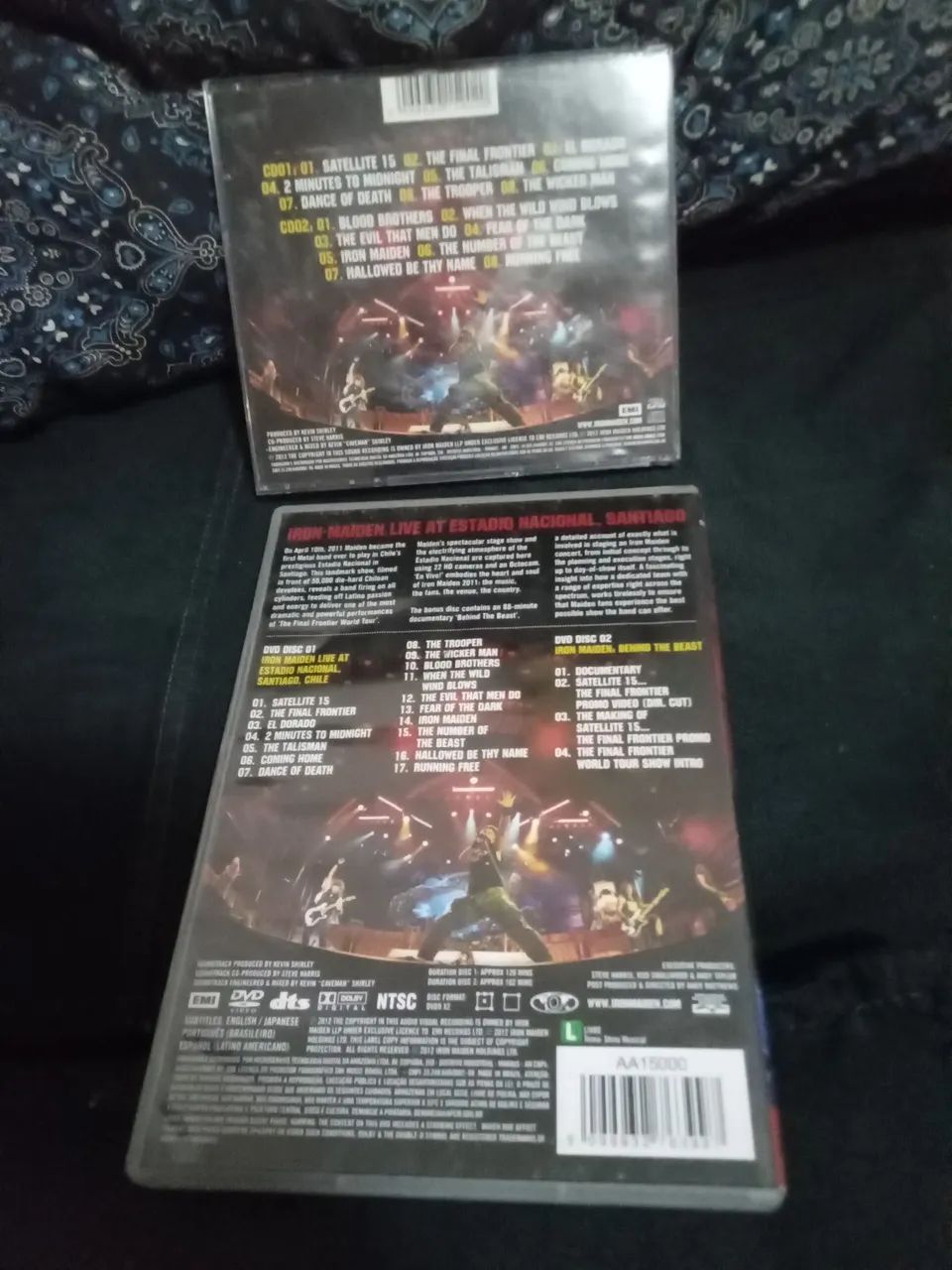 CD e DVD duplos Iron Maiden En Vivo - Foto 2