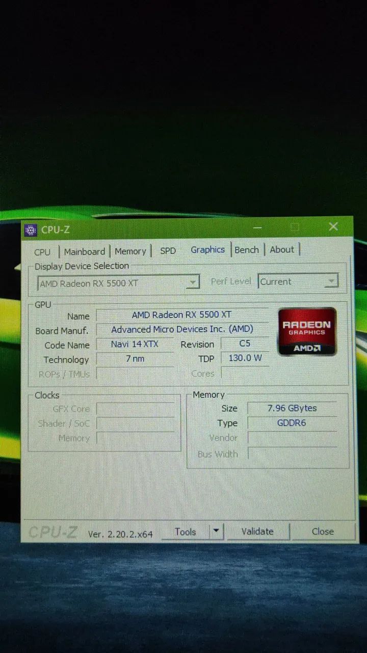 RX 5500 XT 8G Placa de video - Foto 5