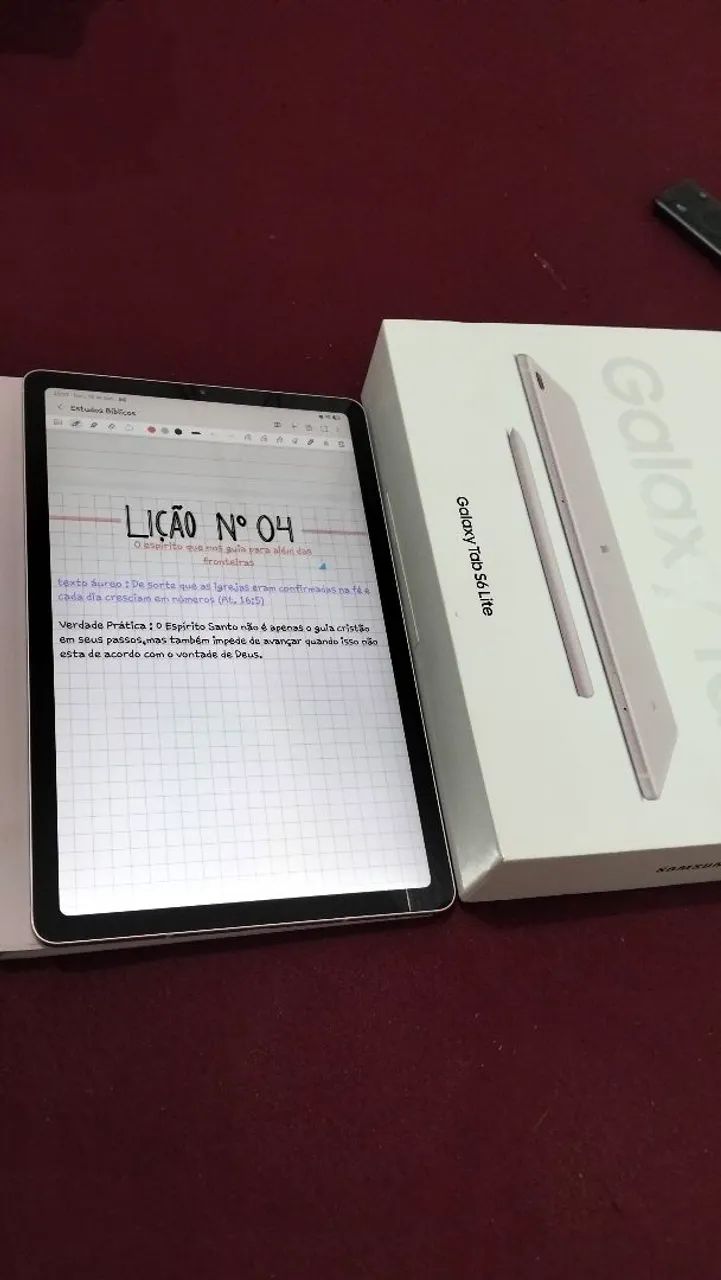Galaxy Tab S6 Lite (Tablet) Ótimo para estudo - Foto 2