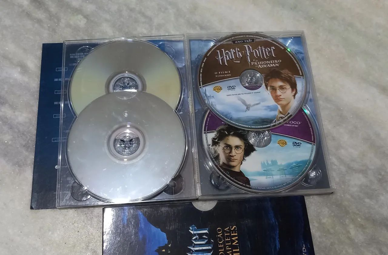 DVD Harry Potter coleção 8 filmes  - Foto 2