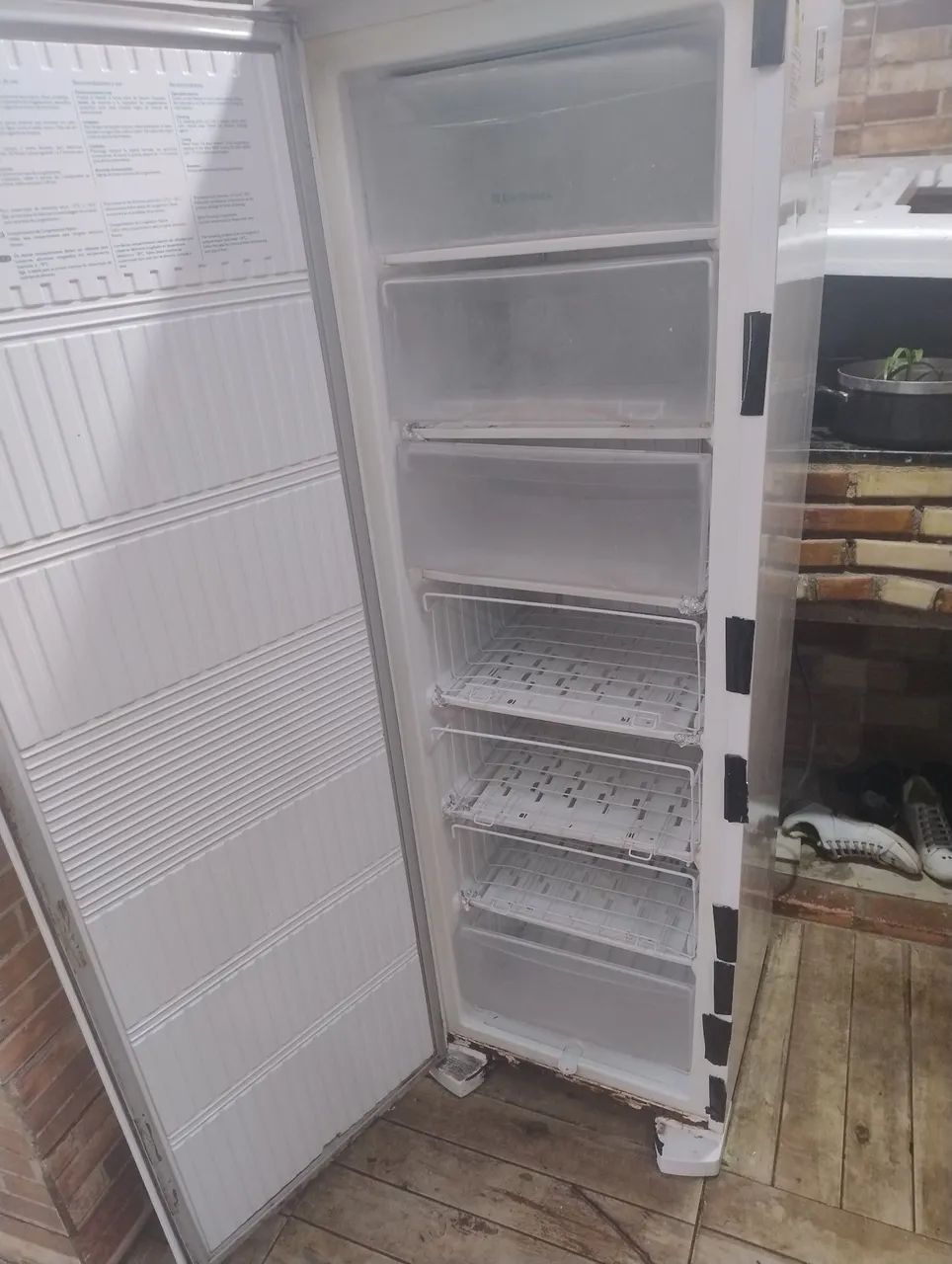 Freezer FE26 usado, gelando bem - Foto 3