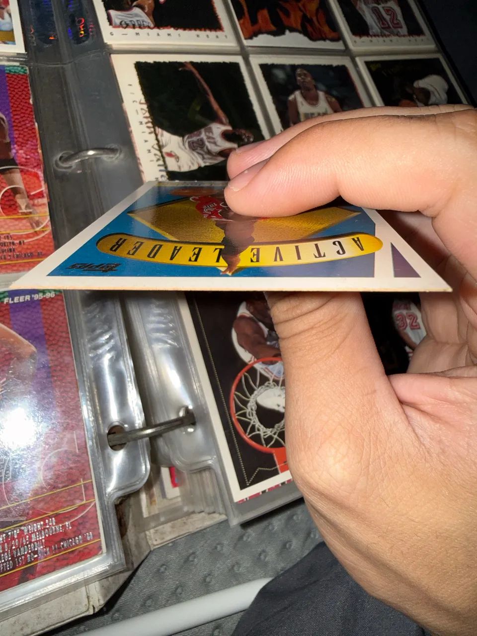 Michael Jordan Topps Active Leaders Scoring 1995 - Foto 3