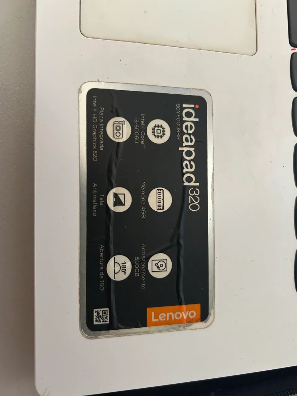 VENDO NOTEBOOK LENOVO IDEAPAD 320 - SSD 240GB - Foto 4