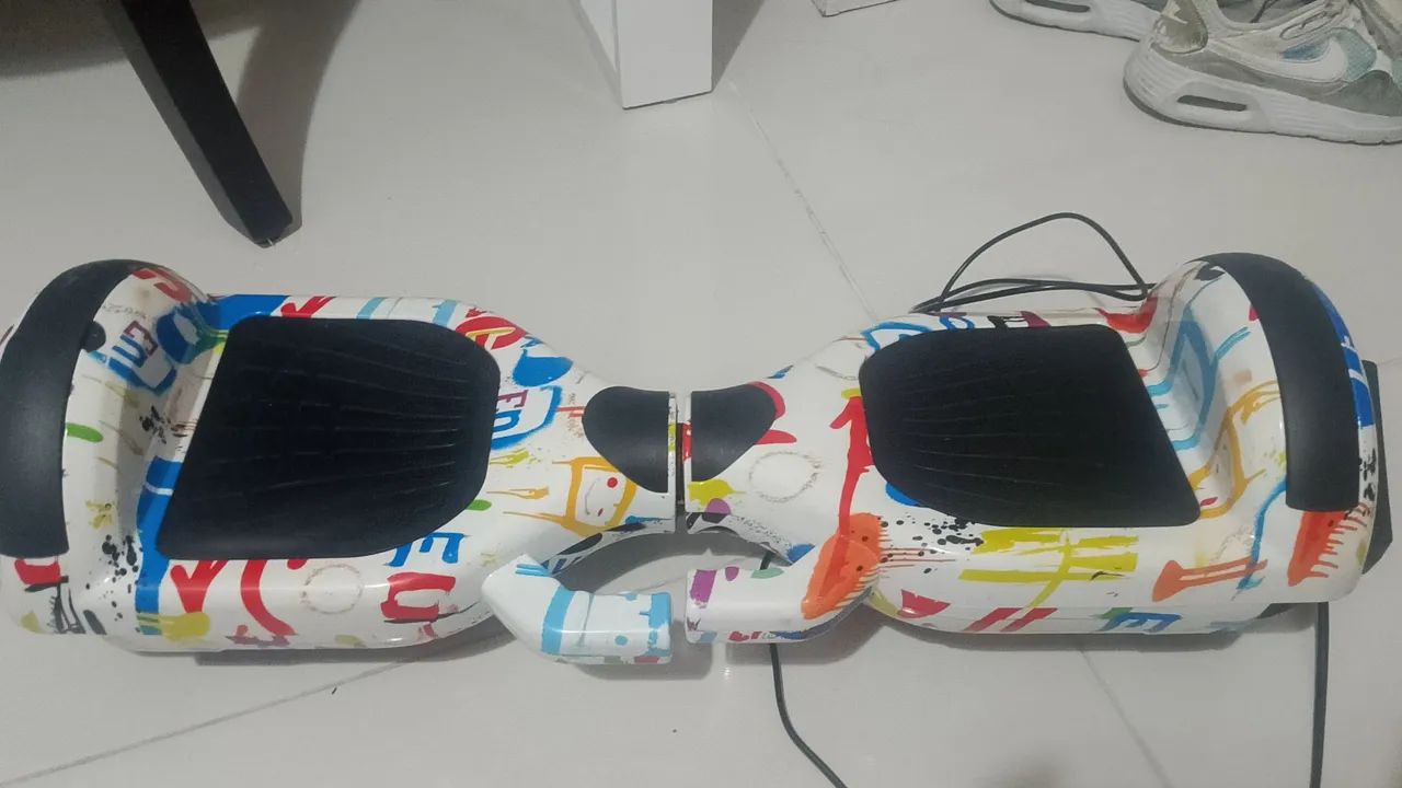 hoverboard novo com carregador com som com capa  - Foto 4