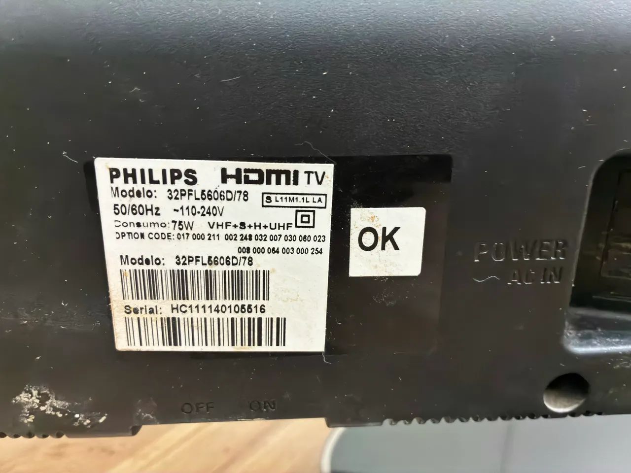 TV Phillips HDMI 32 polegadas - Foto 2