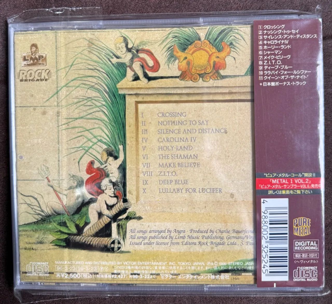 CD Angra - Holy Land - Japonês  - Foto 3