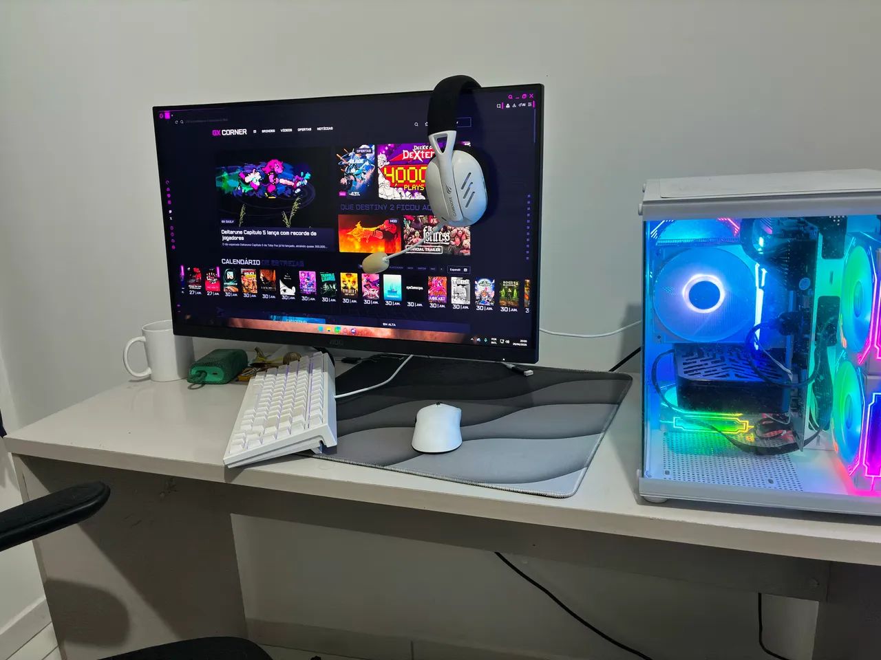 Aoc 27G4 27? 180HZ PAINEL IPS 0.5MS + Braço Articulado - Foto 2