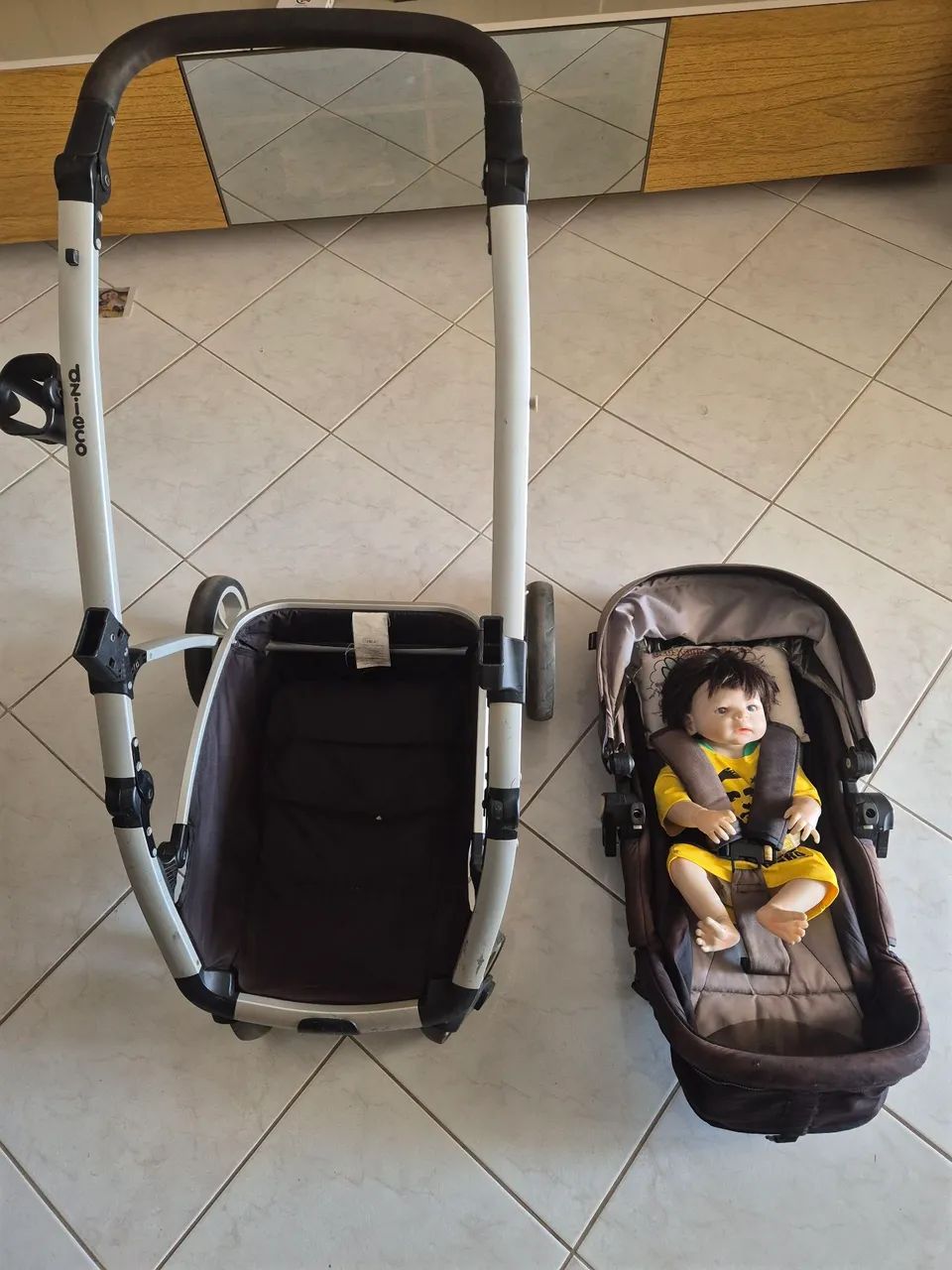Carrinho de bebê Dzieco - Foto 5