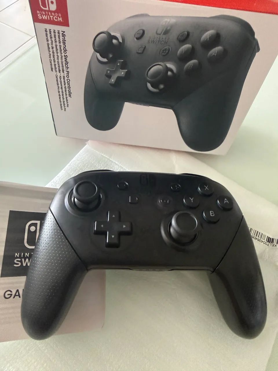 Nintendo Pro Controller Original - Completo na Caixa - Foto 2