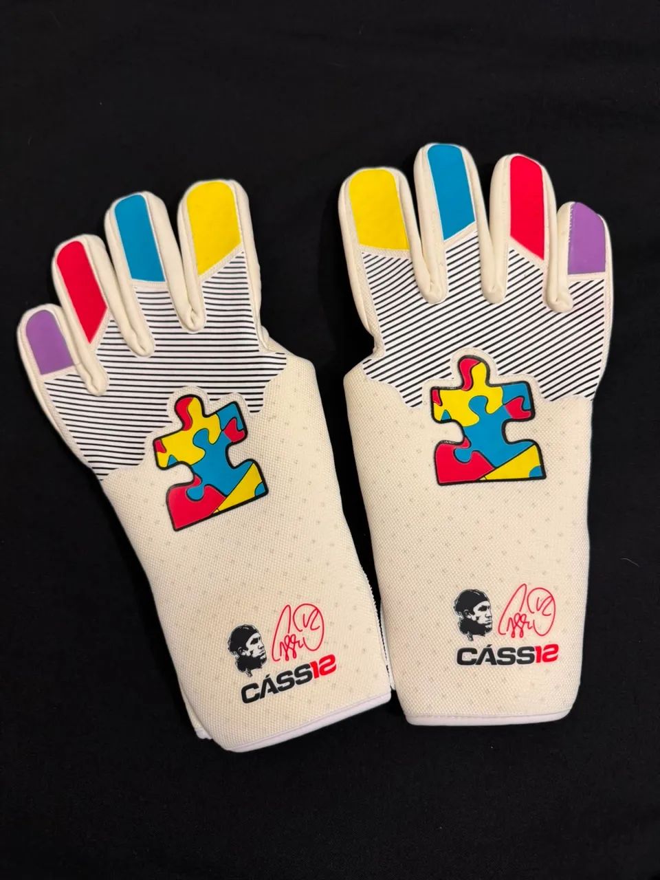 Luva Goleiro Cassio Autismo.