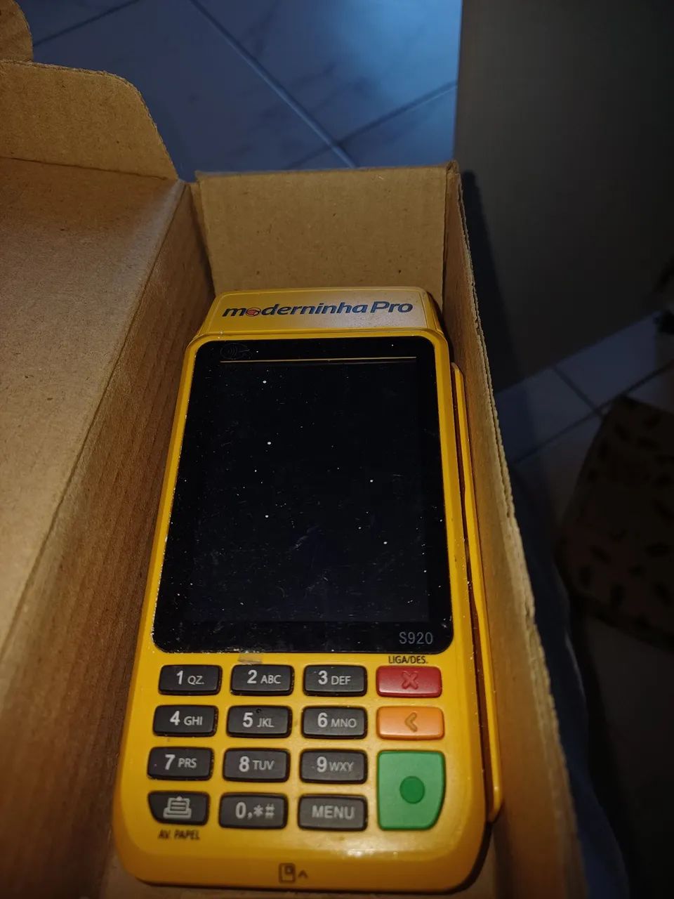 Maquina de cartão moderninha pro2
