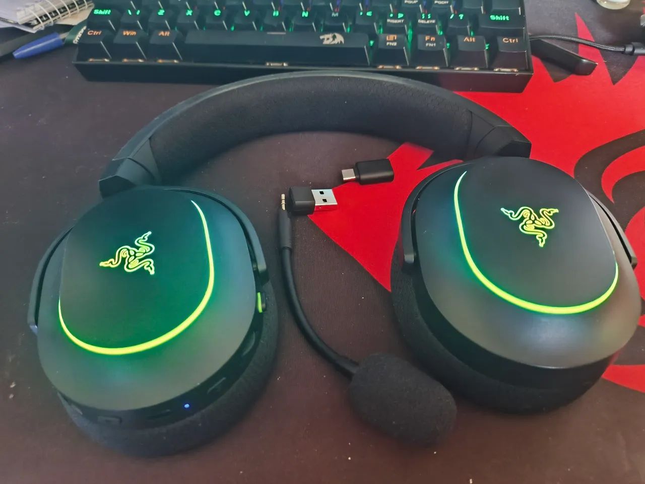 Headset Razer barracuda chroma - Foto 4