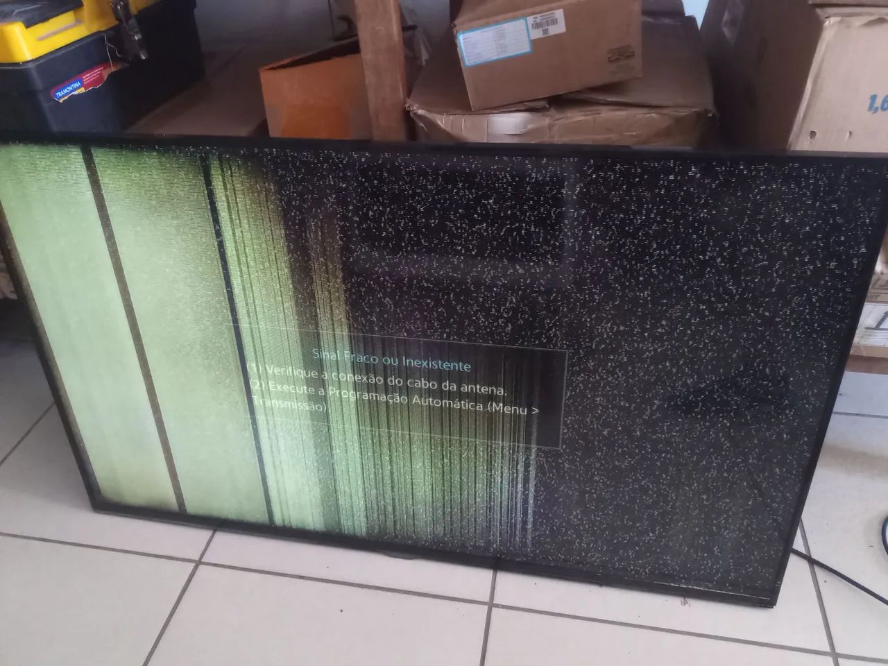 Tv Samsung 48'com defeito tela  - Foto 2