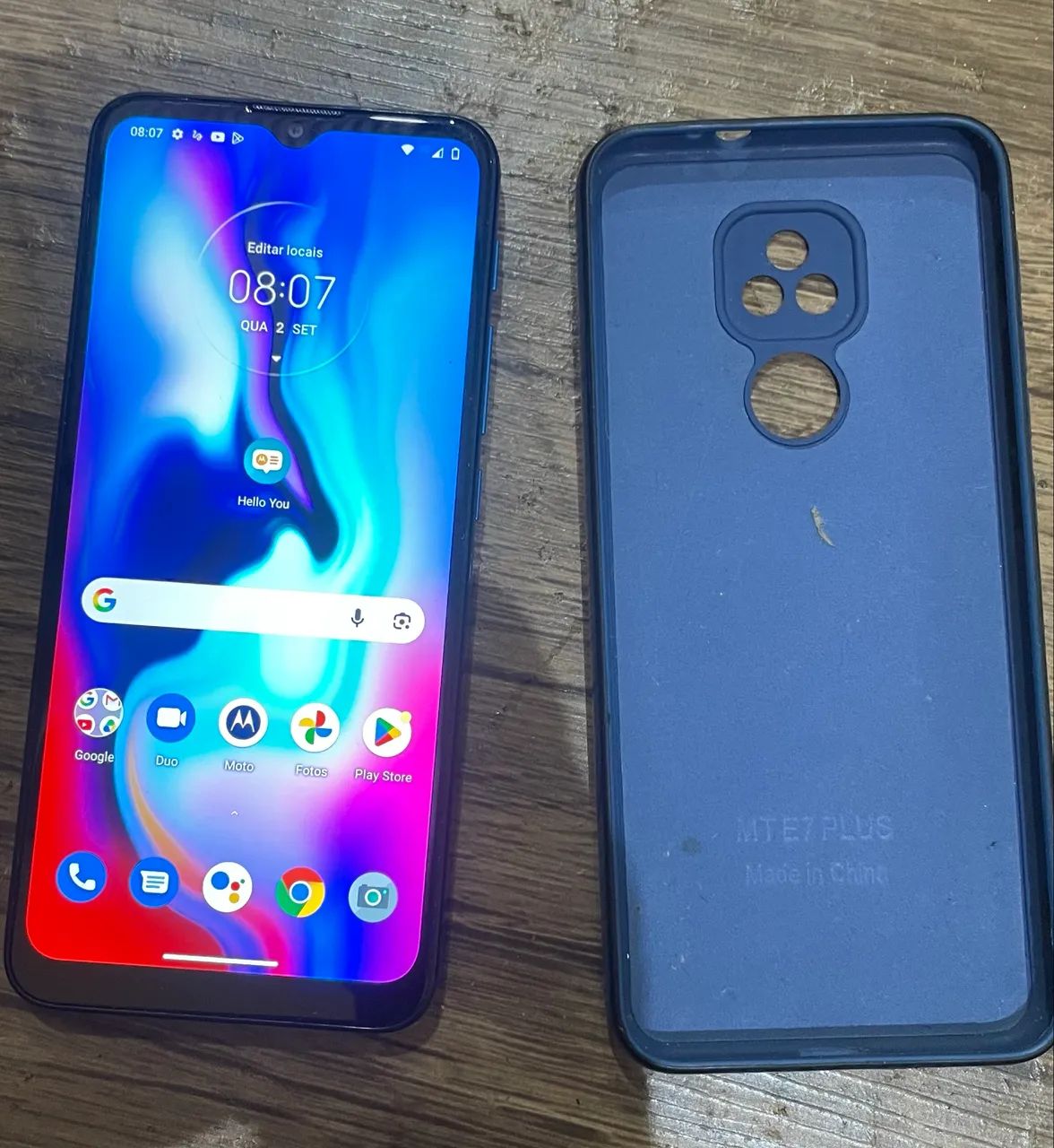 MOTO E7 PLUS - AZUL - Foto 4