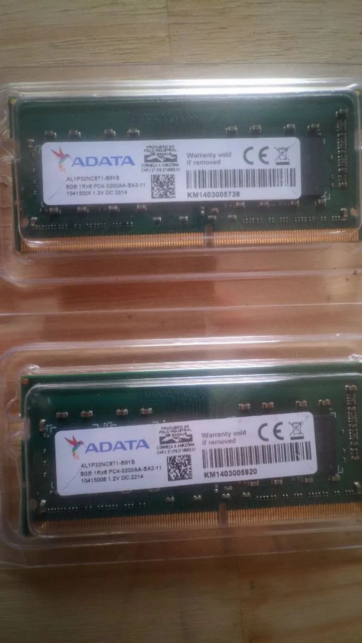 Memória RAM Adata 16gb 2x8gb 3200Mhz DDR4 - Foto 3