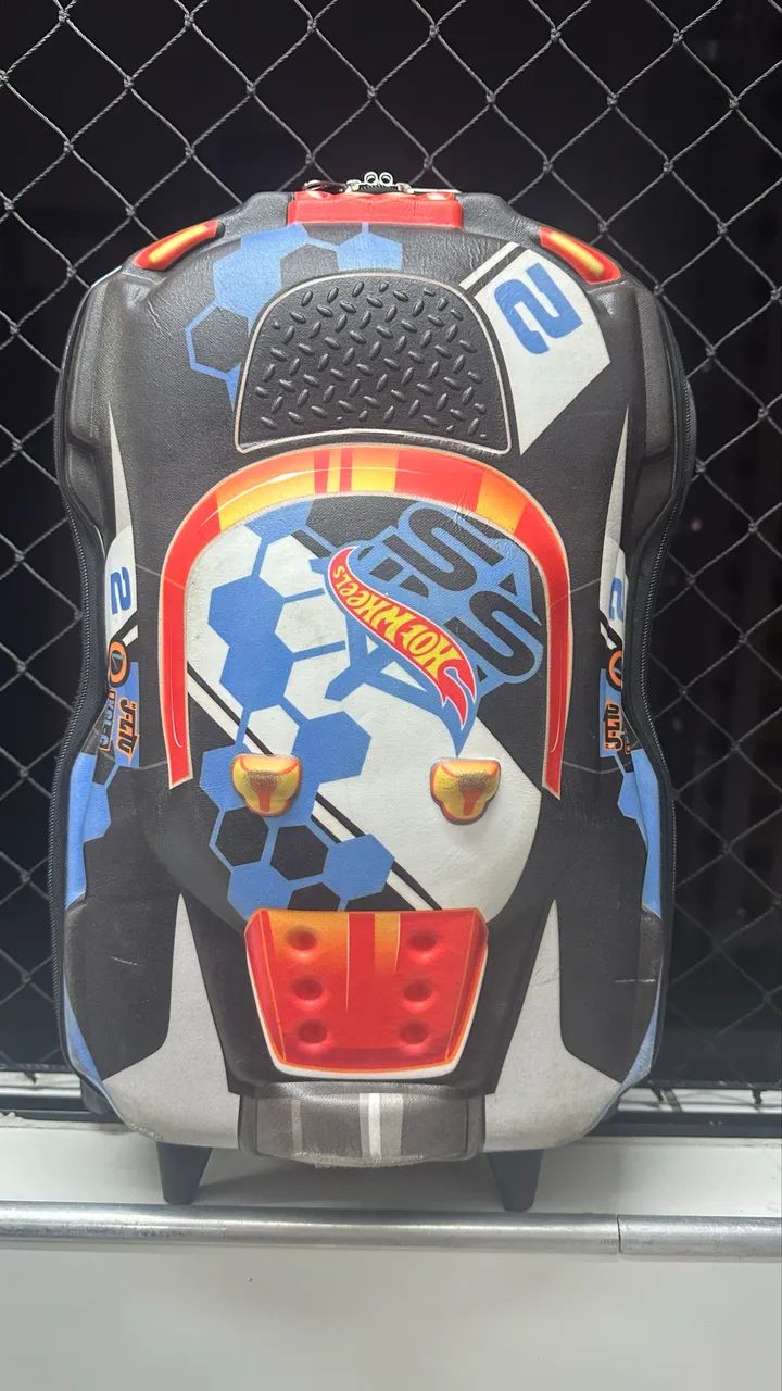 Mochila com rodinhas Hot Wheels  - Foto 4