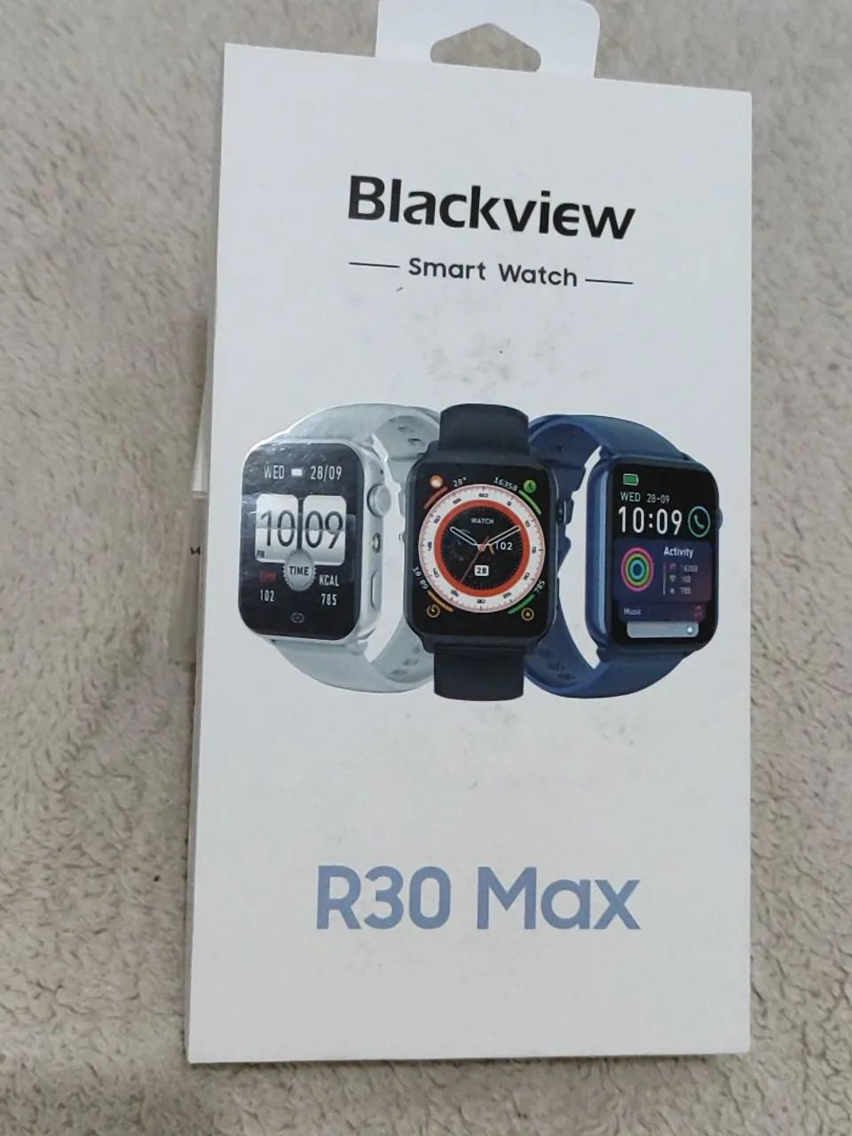BLACK VIEW SMARTWATCH R30 MAX CINZA