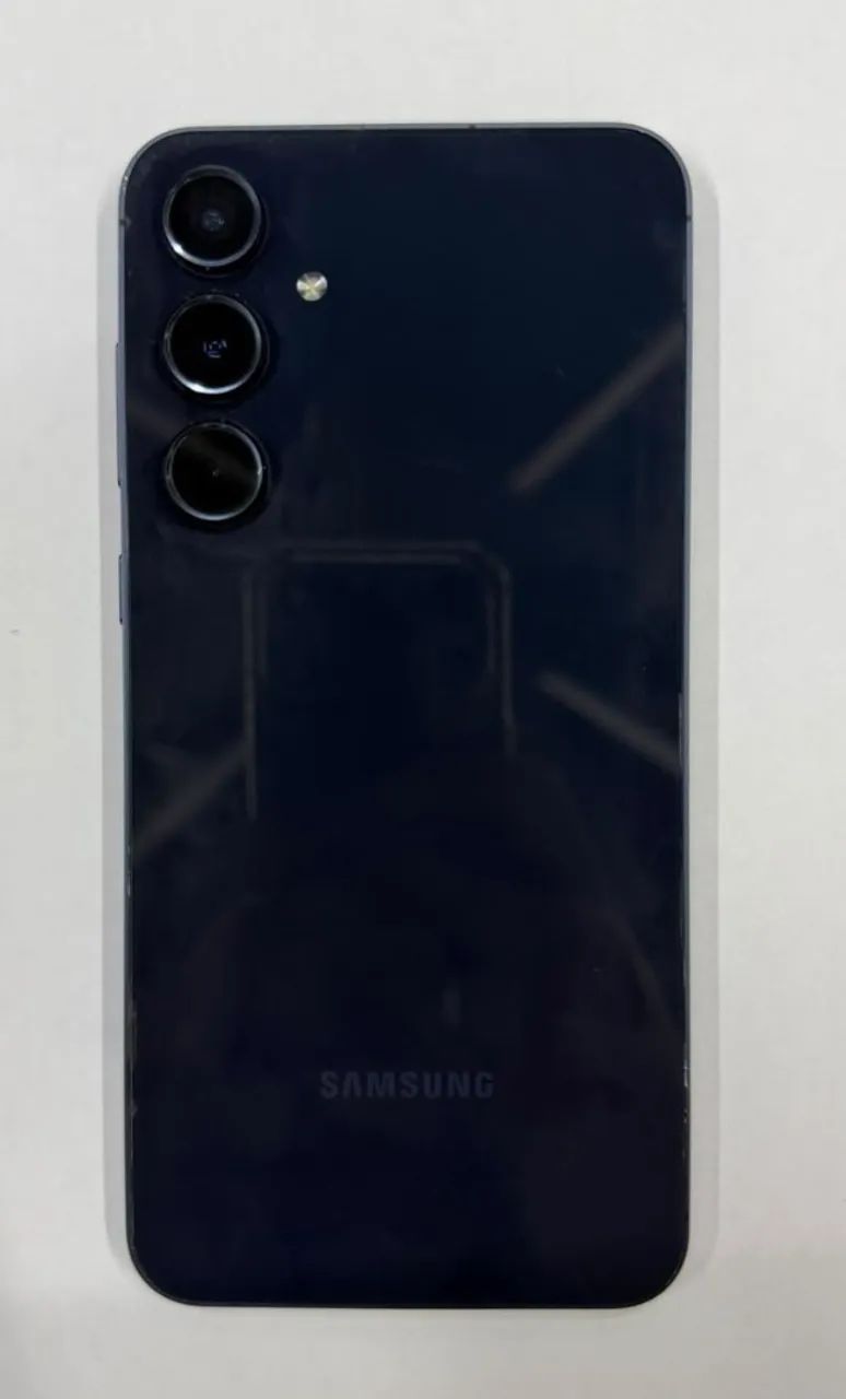 Samsung Galaxy A55 5G 256GB Azul Escuro - Impecável  - Foto 2