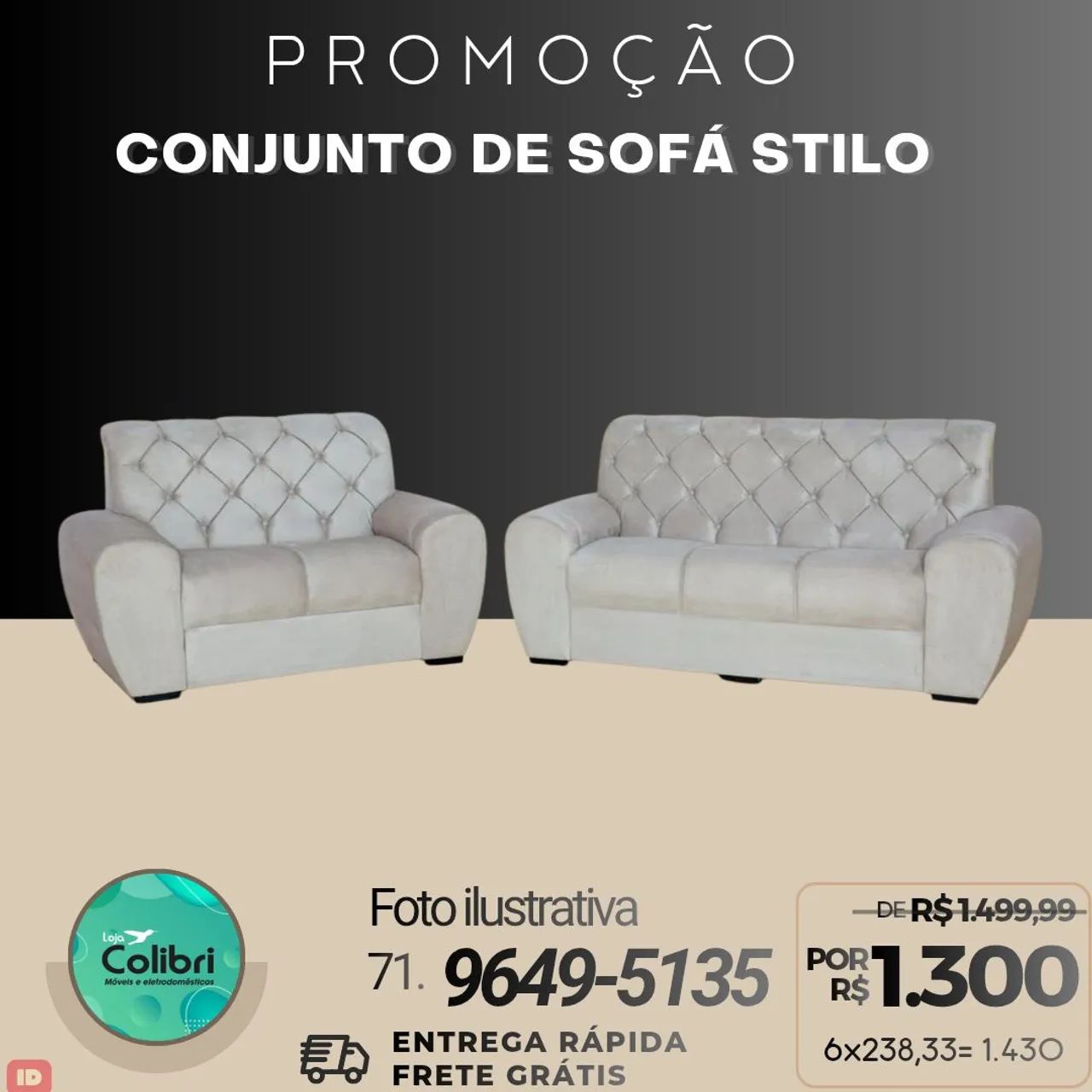 Conjunto de Sofá  - Foto 4