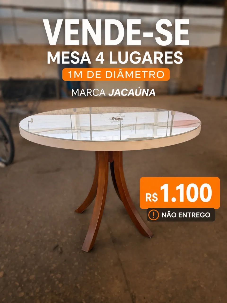Vendo Mesa Renda 1m Jacaúna  - Foto 2