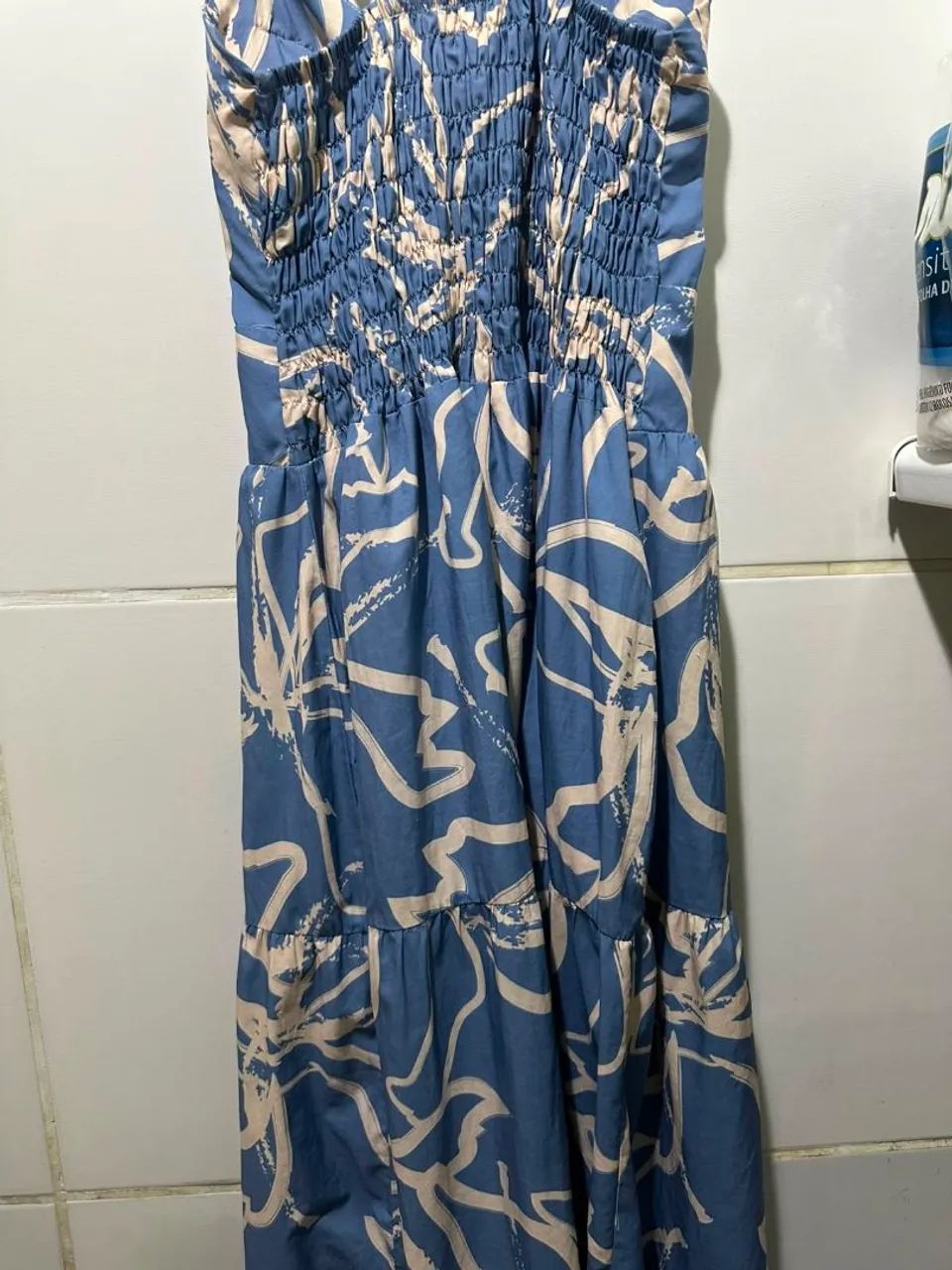 Vestido azul, delicado em boa qualidade ? - Foto 2