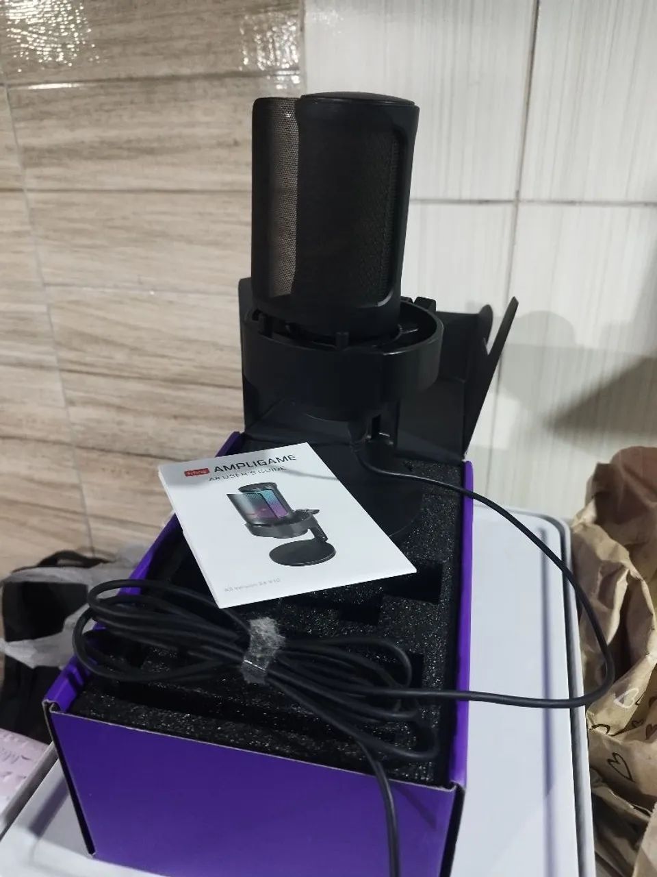 Microfone fifine A8 - Foto 4