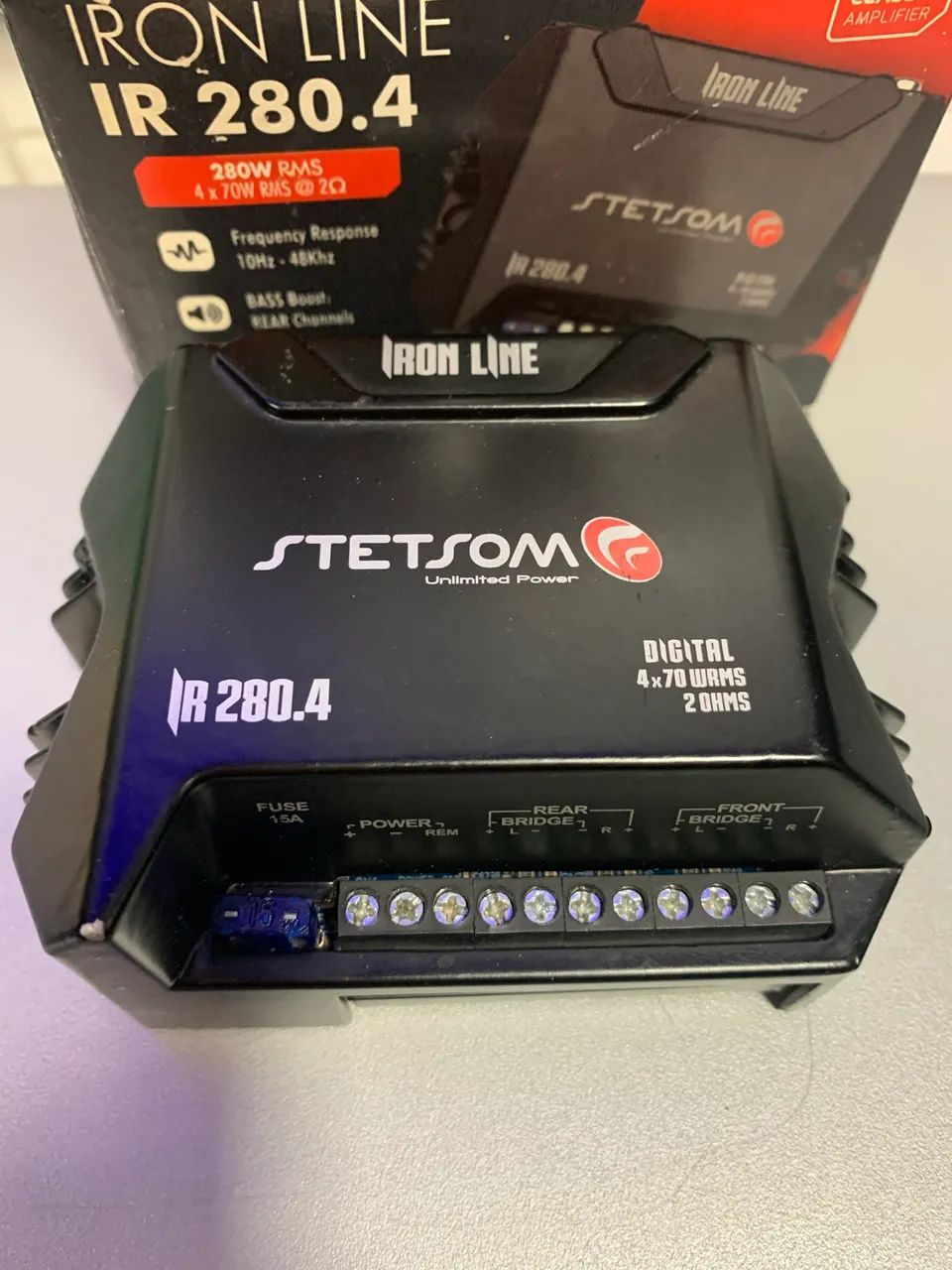 Módulo Amplificador Stetsom Iron Line IR 280.4 - Foto 3